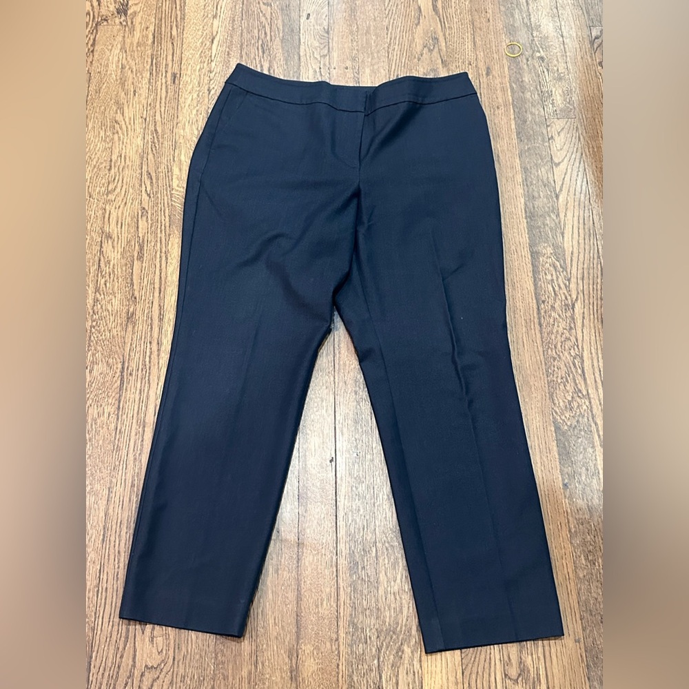 Ann Taylor Navy Straight Leg Women's Pants